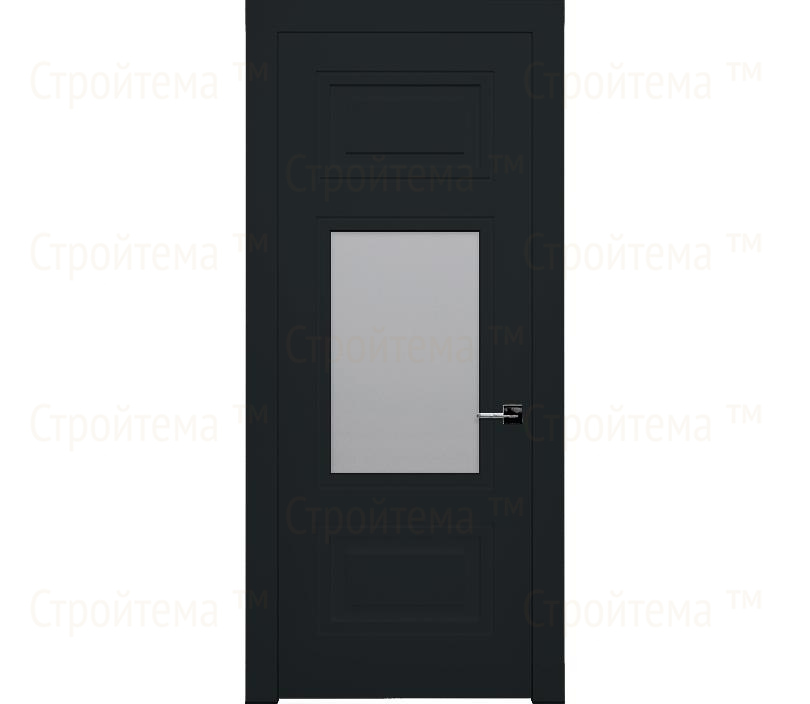 Дверь межкомнатная со стеклом Гранада лайт ДО5 черная